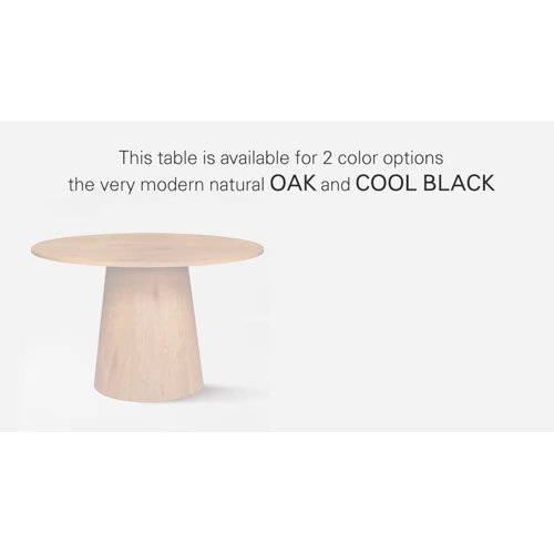 George Oliver 46" Round Pedestal Dining Table & Reviews | Wayfair